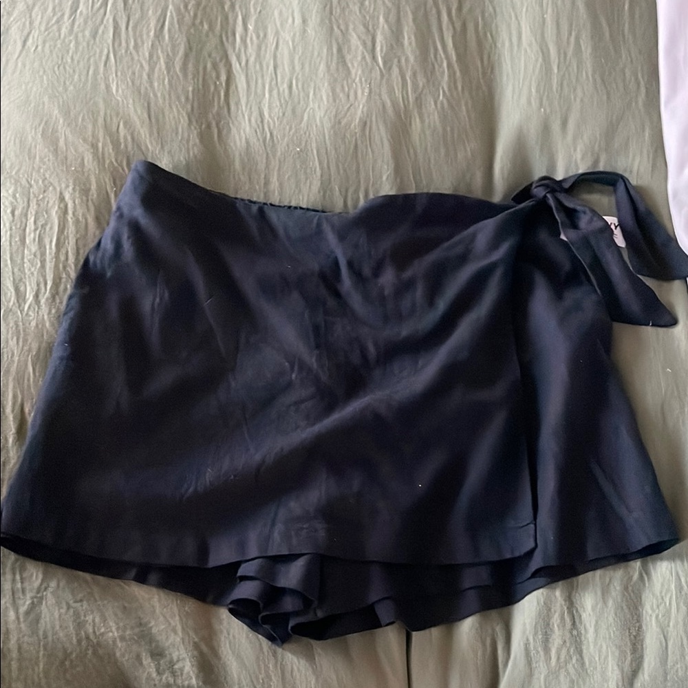 Old Navy Black Skort with Elastic Waistband